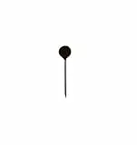 ALCO-Albert 811 - Ago per carte geografiche, 8 mm, confezione da 20 pezzi, colore: Nero