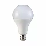 V-TAC Lampadina LED con Attacco Edison E27, 20W (Equivalenti a 150W) A80, 2452 Lumen, Lampadina LED per Massima Efficienza e Risparmio Energetico, Luce 3000K Bianca Calda, VT-233