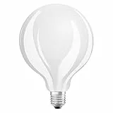 Osram Led Star Globe125, Lampada Led A Filamento Opaco A Forma Di Globo Con Diametro Di 125Mm, Base E27, 2452 Lumen, Bianco Caldo, ‎12.4 x 12.4 x 17.3 cm, 100 grammi
