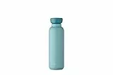 Mepal - Borraccia Ermetica Ellipse - Bottiglia Termica a Doppia Parete - Borraccia per Bere Fuori Casa - Caldo per 12 Ore e Freddo per 24 Ore - Acciaio Inossidabile - 500 ml - Nordic Green