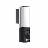 EZVIZ LC3 Telecamera Wi-Fi con Lampada da Esterno 2K, Videocamera Sorveglianza Esterno 4MP, Luce Integrata, Rilevamento di Movimento, Audio Bidirezionale, Visione notturna a Colori, Compatibile Alexa