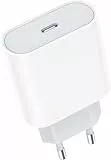Presa USB C, 25W USBC Caricatore per iPhone 15/15 Pro/15 Pro Max/15 Plus/14/13/12/11/XS Max/XR/X, AirPods, Sakahyro Rapido Type C Carica Alimentatore Caricabatterie Spain Ricarica Adattatore Muro