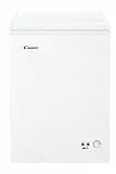 Candy Artico CCHH 100 Congelatore a Pozzetto, 97 Litri, Statico, App hOn, Inventory Assistant, 54,5x49x84,5 cm, Classe F, Bianco