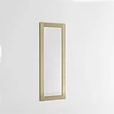ARHome Specchiera Luxury, 146 x 56, Oro, Specchio da Parete, Made in Italy