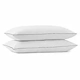 Sweetnight Cuscino per Letto Coppia di Cuscini 50x70 cm, Hotel Qualità Cuscino in Poliestere Traspirante Standard per Lavabile, Cuscino per Dormire per Schiena, Pancia o chi Dorme Sul Fianco