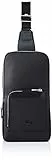 Lacoste NH3633CE, Body Bag da Uomo, Noir, Taglia Unica