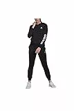 Adidas Essentials Logo, Tuta Sportiva Donna, Nero, L