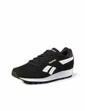 Reebok Rewind Run, Sneaker Donna, Core Black White Blush Metal, 38.5 EU