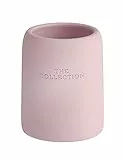 WENKO Bicchiere portaspazzolini The Collection Rose, Poliresina, 8 x 10 x 8 cm, Rosa