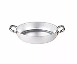Pentole Agnelli ALMA11060 Tegame con Maniglie, Alluminio, 60 cm