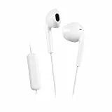 JVC HA-F17M-W-U Cuffie auricolari In-ear, a prova di sudore (IPX2), Microfono e telecomando a un pulsante integrati, cavo di 1m colorato con spinotto sottile, Bianco