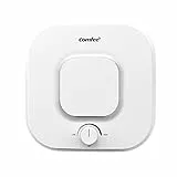 Comfee' Scaldabagno Elettrico 10 Litri D10-15Veo Classe A, Sopra Lavello ad Accumulo - Leggero, Compatto Facile da Installare – Ideale per Piccole Utenze
