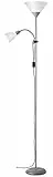 BRILLIANT lampada Spari illuminante braccio di lettura argento/bianco | 1x A60, E27, 60W, adatto per lampade standard (non incluse) | Scala da A ++ a E | Con interruttore a cavo