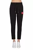 ARMANI EXCHANGE Side Patch Logo, Tuta intera, Donna, Nero, L