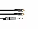Omnitronic Cavo 30225223 al- 15 Jack Stereo 1,5 m