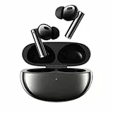 realme Buds Air 5 Pro Cuffie Bluetooth, Boost Dual Drivers, Fino a 40 ore di riproduzione, Cancellazione attiva del rumore fino a 50 dB, Effetto audio spaziale a 360°, Astral Black