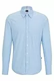BOSS Relegant_6 Camicia, Open Blue460, XXL Uomini
