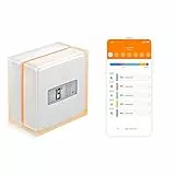 Netatmo Termostato Wifi Intelligente - Controlla il Riscaldamento da Remoto tramite App - Per caldaia individuale, NTH01-AMZ