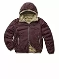 Blauer Giubbini Corti Reversibile Giacchetto Imbottito, 596 Mora, XL Uomo