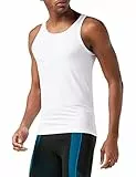 sloggi men EVER Soft Tank Top, Canottiera, Uomo, Bianco (White), M