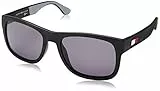 Tommy Hilfiger TH 1556/S, Occhiali da Sole Uomo, Multicolore (Blackgrey), 52
