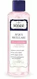Acqua alle Rose Micellare Struccante Sensitive, Detergente Viso Pelli Delicate con Estratto di Rosa, Formula Anti-arrossamenti con Ingredienti Naturali, Senza Alcool e Parabeni, 200 ml
