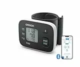 OMRON RS3 Intelli IT Misuratore di Pressione Arteriosa da Polso - Apparecchio Portatile per Misurare la Pressione e il Monitoraggio dell'Ipertensione, Connessione Bluetooth, compatibile con Smartphone