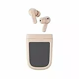 Urbanista Phoenix Auricolari Wireless ad Energia Solare, Cancellazione Ibridi Attiva del Rumore, Riproduzione Infinito, Bluetooth Multipoint, Custodia di Ricarica Wireless Autocaricante, Rosa Deserto