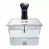 SERBATOIO E COPERCHIO IN POLICARBONATO 20 LITRI - Coperchio tagliato personalizzato per adattarsi alla macchina Inxineu Vpcok Direct Sous Vide