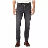 Wrangler Larston, Jeans Uomo, Nero, 28W / 30L