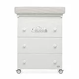 Foppapedretti Felicity Bagnetto Fasciatoio, 90 x 51 x 74 cm, 35 Kg, Bianco, 35 kilograms, 1 Pezzo, 1