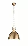 Trio Leuchten Lampada A Sospensione Cupola Diametro 31 Trio 300500104 E27, Ottone Anticato