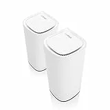 Linksys Velop Pro sistema WiFi 6E mesh MX6201-KE, Router Cognitive Mesh, Accesso alla Banda 6 GHz e Velocità di 5.4 Gbps, Copre max 275 mq e 200 Dispositivi, Conf. Singola