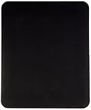 Fellowes - 29704 - tappetino mouse in gomma con base antiscivolo, superficie in poliestere resistente, mouse pad realizzato al 50% con materiale riciclato, dimensioni 18,6 x 22,4 x 0,6 cm, nero