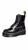 Dr. Martens 15265001 Jadon Polished Smooth, Scarpe Stringate Basse Brogue Uomo, Nero Black, 38 EU