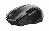 Trust Gaming GXT 131 Ranoo Mouse Gaming Wireless, 800-4800 DPI, 9 Pulsanti Programmabili, RGB LED, RF 2.4GHz, Mouse Ergonomico senza Filo per Computer/Portatile/PC/Mac - Nero