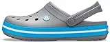 Crocs Crocband, Zoccoli, Unisex - Adulto, Grigio (Charcoal/Ocean), 45/46 EU