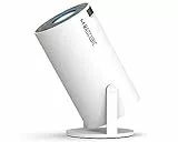 Mini proiettore portatile supporta 4K e Full HD 1080P 180° proiettore rotante con 2.4/5G WiFi Bluetooth 5.0 correzione automatica Keystone e proiettore 200 ANSI Home Cinema con display da 130 pollici