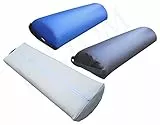 Beltom CUSCINO SEMICILINDRICO PER MASSAGGI E LETTINI DA MASSAGGIO CUSCINI SEMI ROTONDI/ROTONDO FISIOTERAPIA ESTETISTA COLORE - NERO