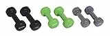 Schildkröt Fitness Set di Manubri in Vinile, in Custodia in Plastica ABS, 960210