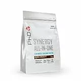 Phdit Phd Nutrition Synergy Iso-7, Polvere Di Proteine Del Siero Di Latte Premium All-In-One, Alto Complesso Proteico Da 40G, Gusto Doppio Cioccolato Come Bevanda Pre/Post Allenamento (2 Kg) - 2050 g