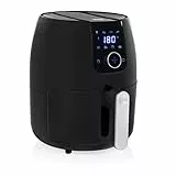 Princess Friggitrice Elettrica Ad Aria Calda Xxl, 1500 W, 4.5 Litri, senza Bpa, Nero