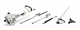 Alpina 287130150/17 Multi-Tool a Scoppio MT 26, 25.4 cc, Bianco, Set di 5 Pezzi