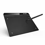 XP-PEN G640 Sketch, Tavoletta Grafica 6x4 Pollici, 8192 Livelli di Pressione, Ultrasottile, Penna Digitale Stylus Senza Batterie, per OSU! Gamers (Nero)