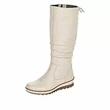 Remonte Damen Stiefel Weiß, Stivali Chelsea Donna, Bianco, 40 EU