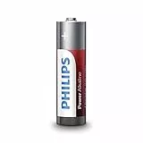 PHILIPS Batterie AA 4 Pezzi - Batterie Alcaline - LR6 - Durata fino a 10 Anni