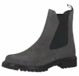 Tamaris Stivaletti Chelsea da donna 1-1-25427-41 201, grigio camoscio, Grigio scamosciato., 39 EU