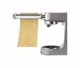 Kenwood KAX99.A0ME Accessorio Sfogliatrice XL, Sfoglia di Pasta Larga fino a 22 cm, Accessorio per Impastatrice Planetaria, MADE IN ITALY, Acciaio Inossidabile, Argento