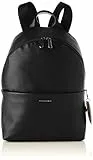 Mandarina Duck Mellow Leather P10fzt35, Zaino Donna, (Nero), 34x31x8 L x H W