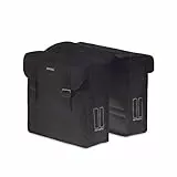 Basil 17022, Borsa Doppia da Adulto Unisex, Colore: Nero, Taglia unica